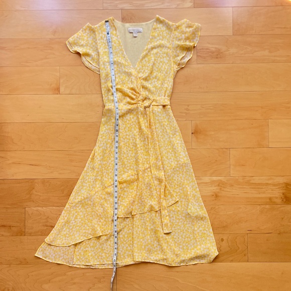 MICHAEL Michael Kors ~ Floral Print Wrap Dress ~ Size S - Picture 5 of 8